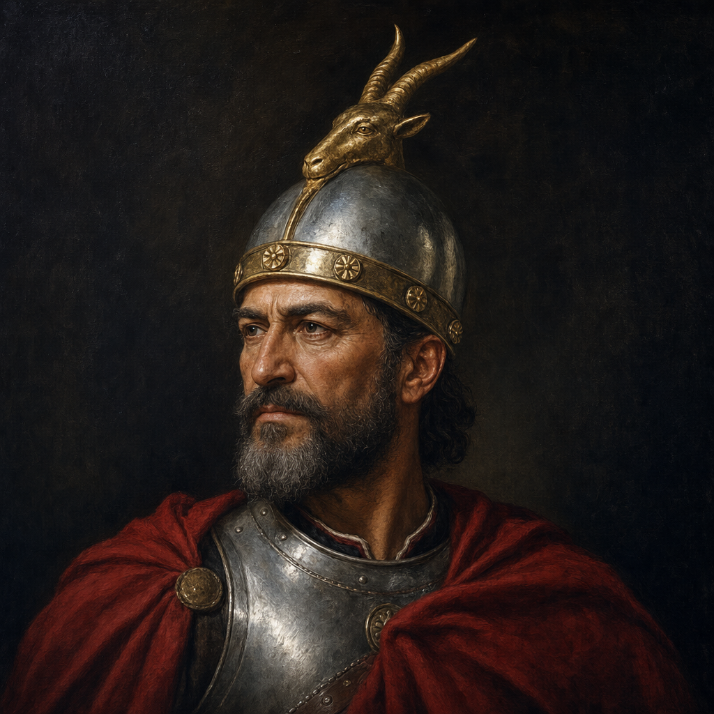 Portrait interpretation of The Albanians of Arbëria (AI-generated artwork, not documentary evidence)