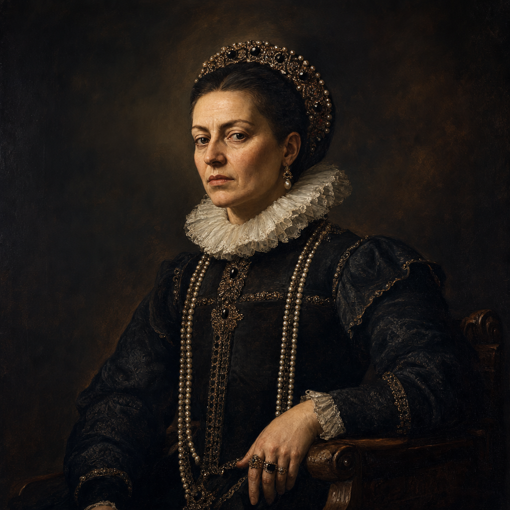 Portrait interpretation of The Báthory Family (AI-generated artwork, not documentary evidence)