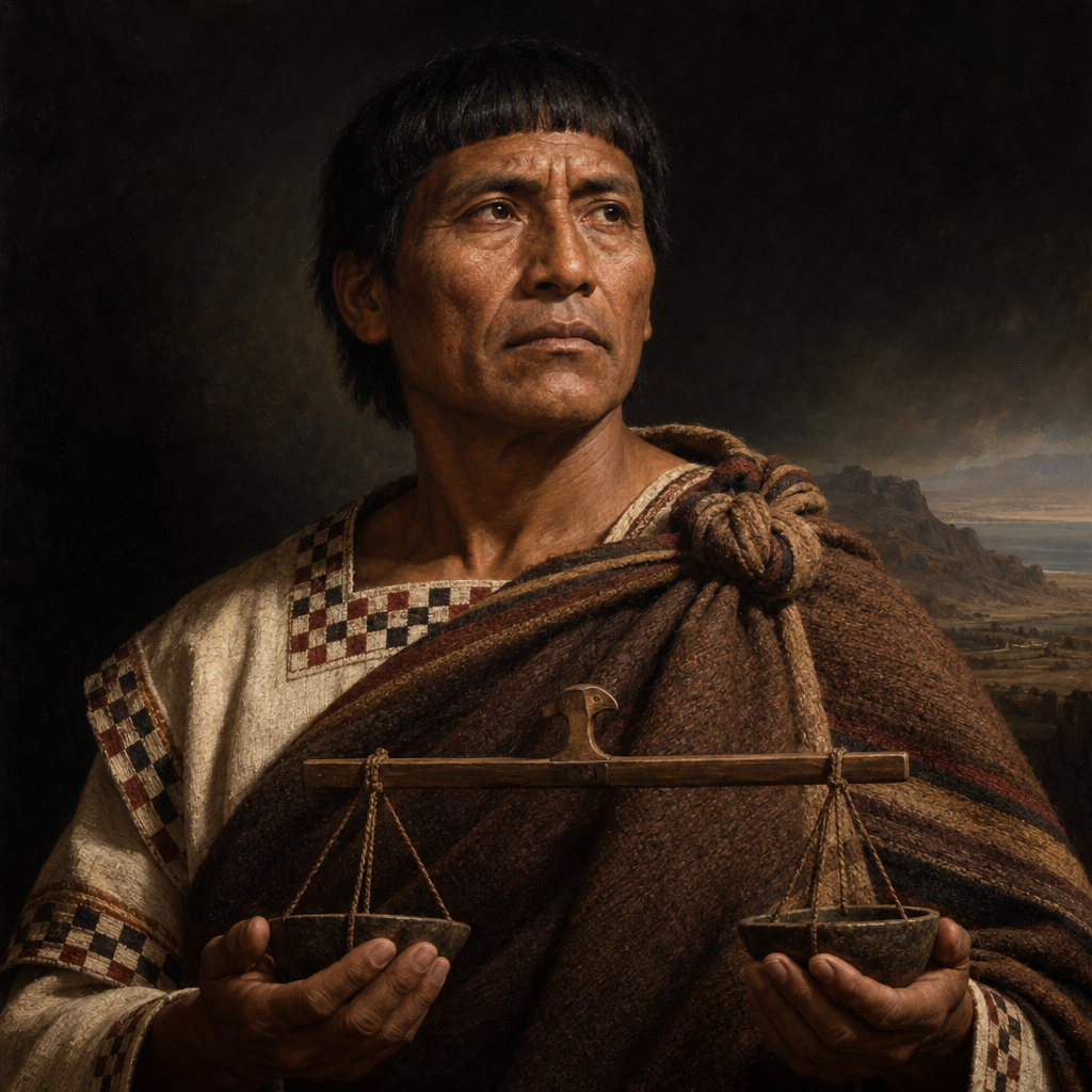 Portrait interpretation of The Chincha Lords (AI-generated artwork, not documentary evidence)