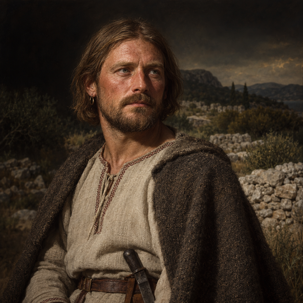 Portrait interpretation of The Early Medieval Slavs of Velim (AI-generated artwork, not documentary evidence)