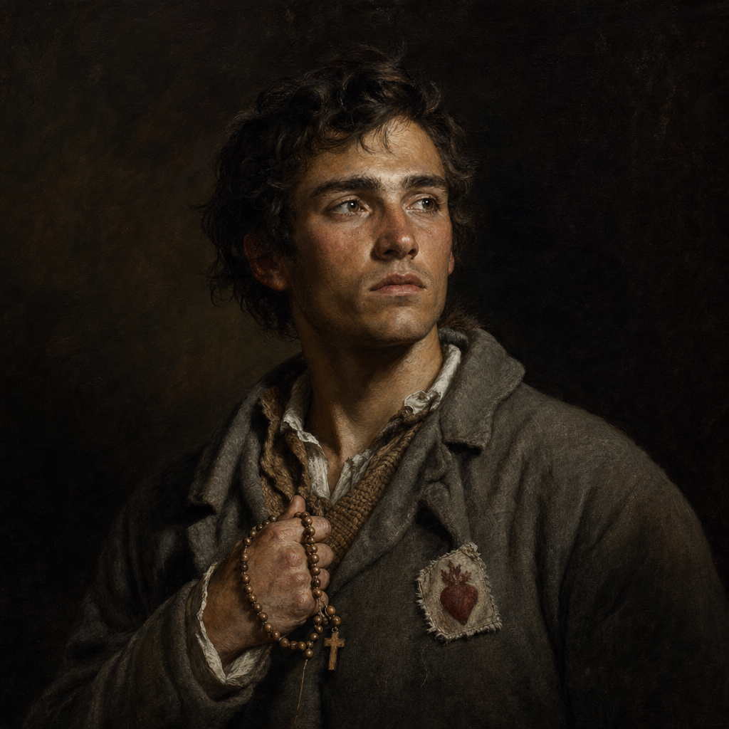 Portrait interpretation of The Fallen of Le Mans (AI-generated artwork, not documentary evidence)