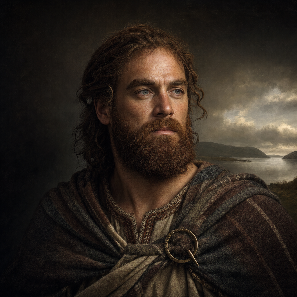 Portrait interpretation of The Gaels of Kilteasheen (AI-generated artwork, not documentary evidence)