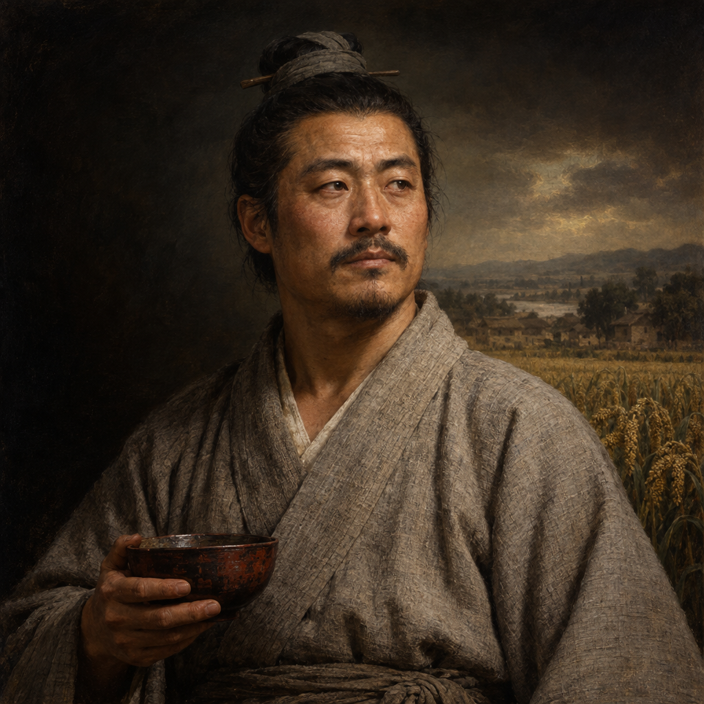 Portrait interpretation of The Han Dynasty People of Shandong (AI-generated artwork, not documentary evidence)