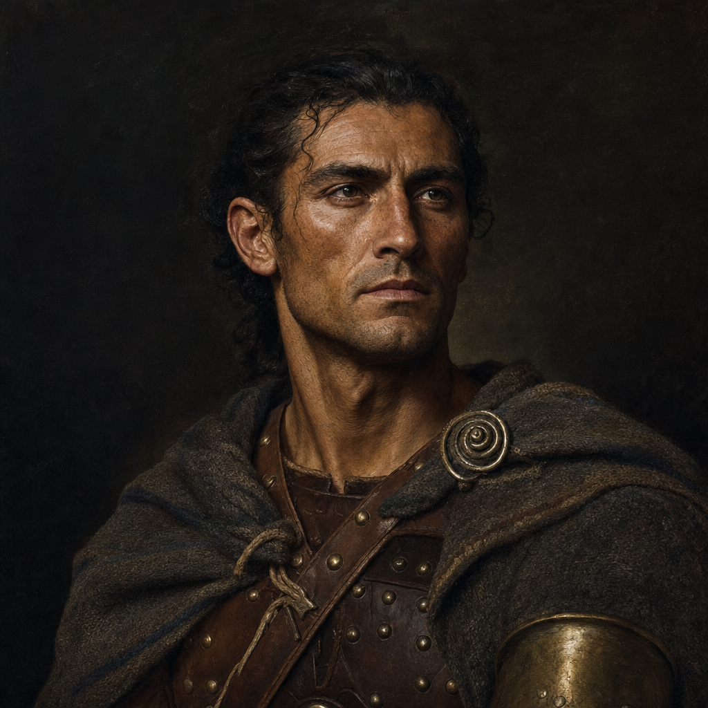 Portrait interpretation of The Illyrians of Dalmatia (AI-generated artwork, not documentary evidence)
