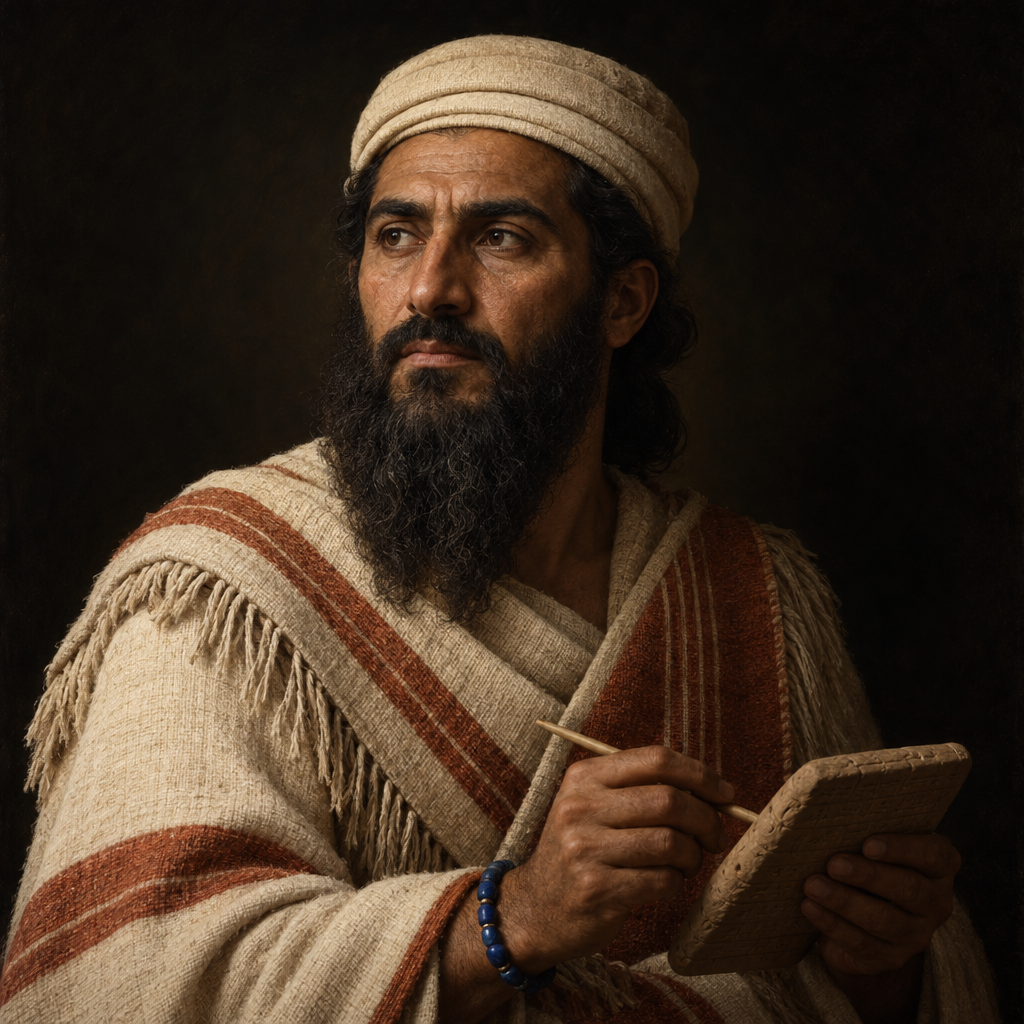 Portrait interpretation of The Kingdom of Ebla (AI-generated artwork, not documentary evidence)