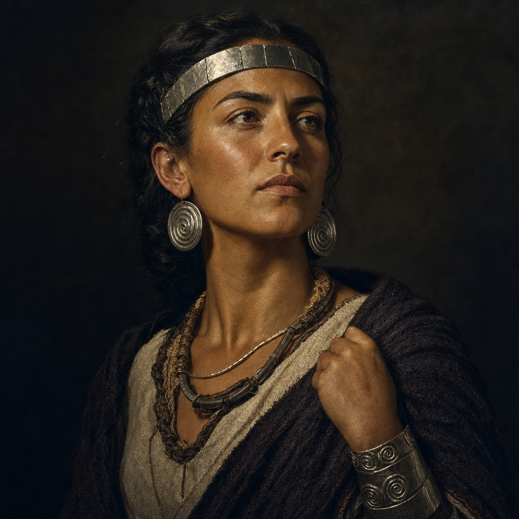 Portrait interpretation of The Kingdom of El Argar (AI-generated artwork, not documentary evidence)