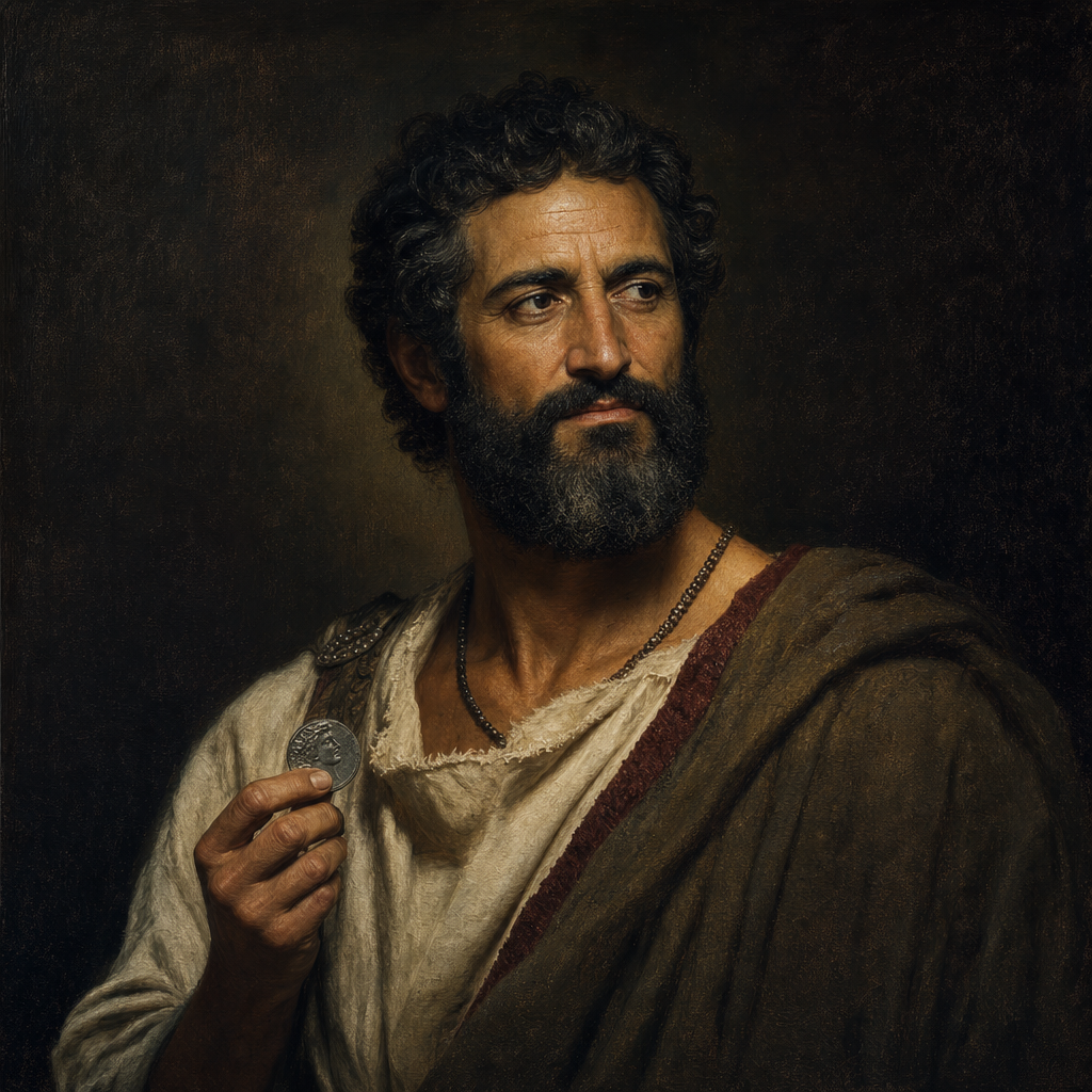 Portrait interpretation of The Lost City of Tenea (AI-generated artwork, not documentary evidence)