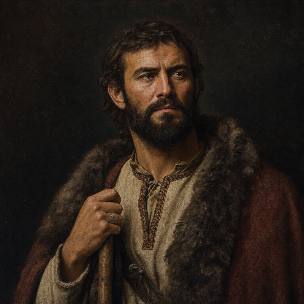 Portrait interpretation of The Medieval Bosnians (AI-generated artwork, not documentary evidence)