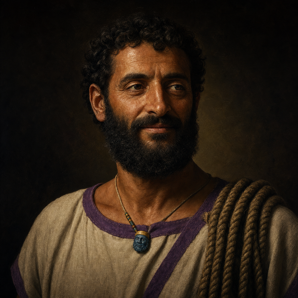 Portrait interpretation of The Phoenicians of Motya (AI-generated artwork, not documentary evidence)