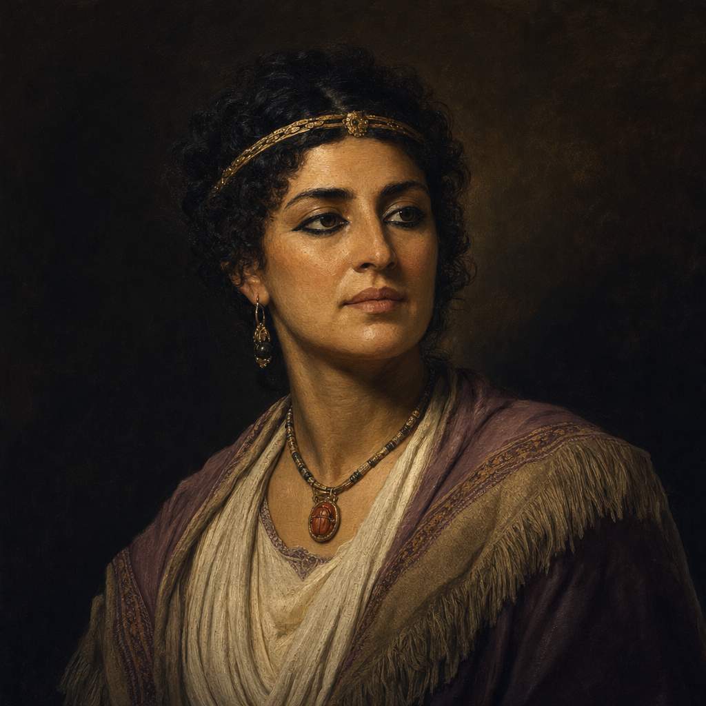 Portrait interpretation of The Phoenicians of Tharros (AI-generated artwork, not documentary evidence)