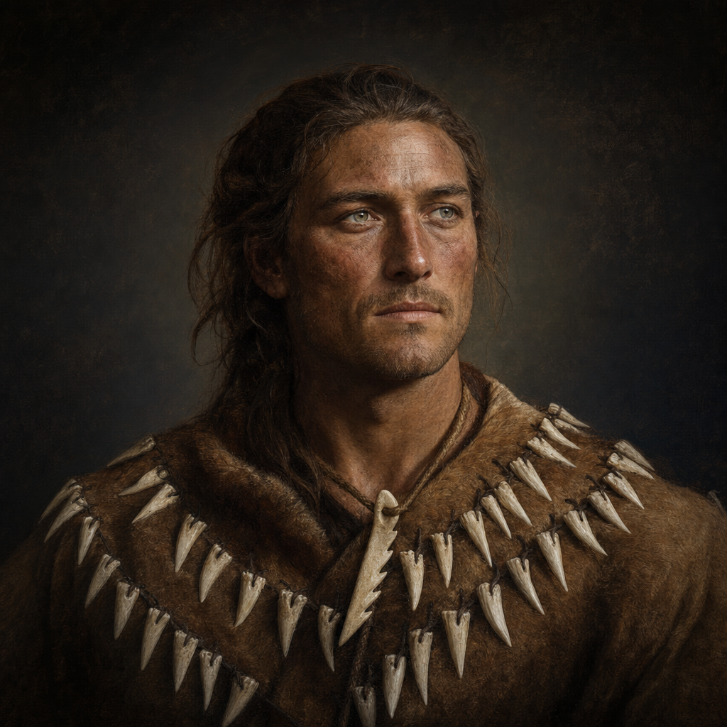 Portrait interpretation of The Seal Hunters of Gotland (AI-generated artwork, not documentary evidence)