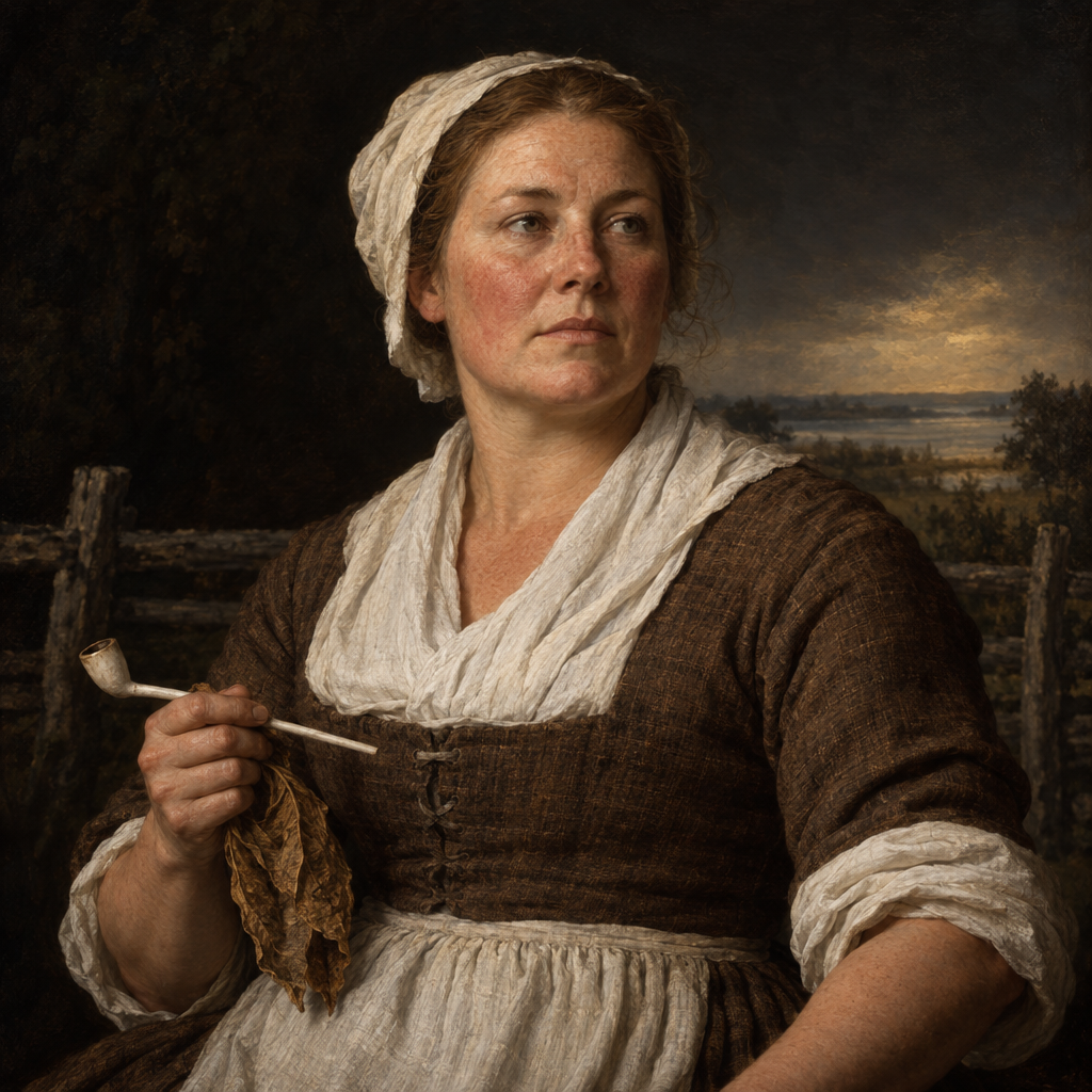 Portrait interpretation of The Settlers of Avery's Rest (AI-generated artwork, not documentary evidence)