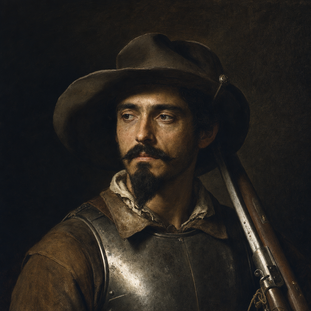 Portrait interpretation of The Soldiers of the Reapers' War (AI-generated artwork, not documentary evidence)