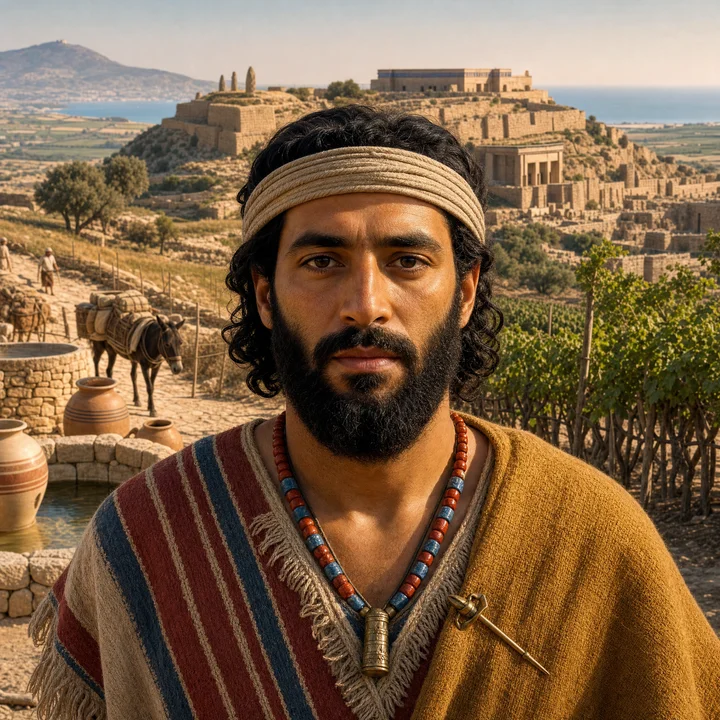 Artistic interpretation of the Canaanite (AI-generated artwork, not documentary evidence)