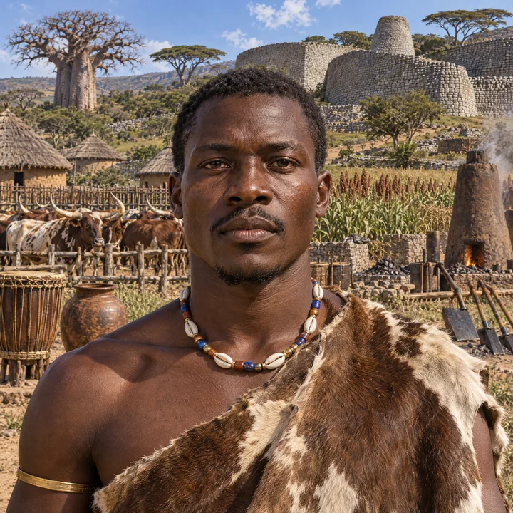 Artistic interpretation of the East and Southern Bantu (AI-generated artwork, not documentary evidence)