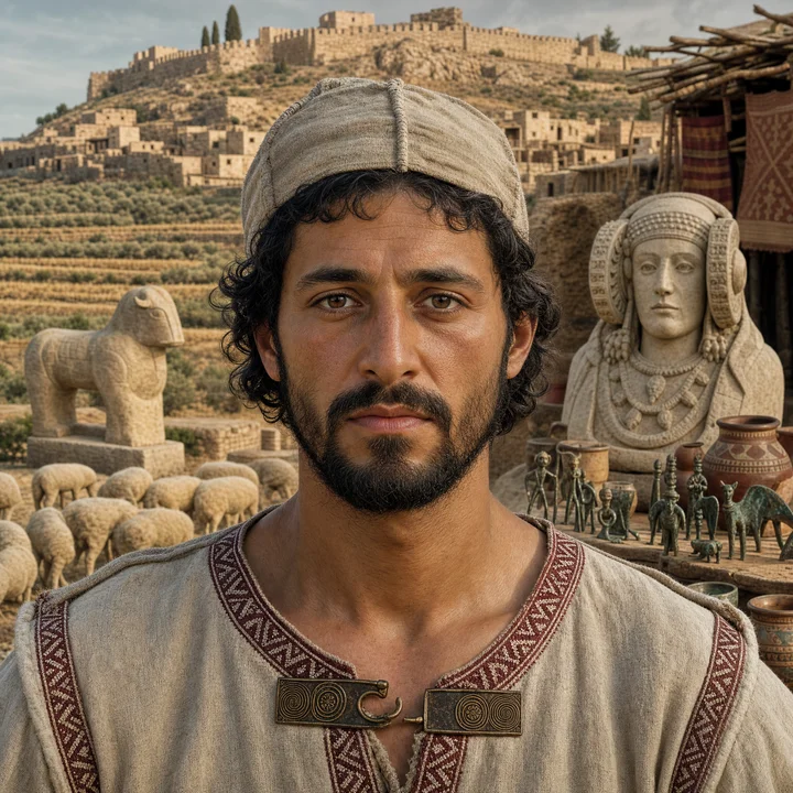 Artistic interpretation of the Iberian (AI-generated artwork, not documentary evidence)