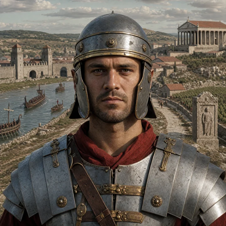 Artistic interpretation of the Moesia Superior (AI-generated artwork, not documentary evidence)
