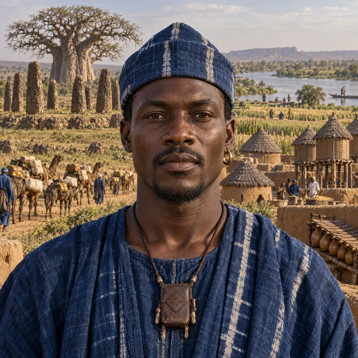Artistic interpretation of the Senegambian and Upper Guinea (AI-generated artwork, not documentary evidence)