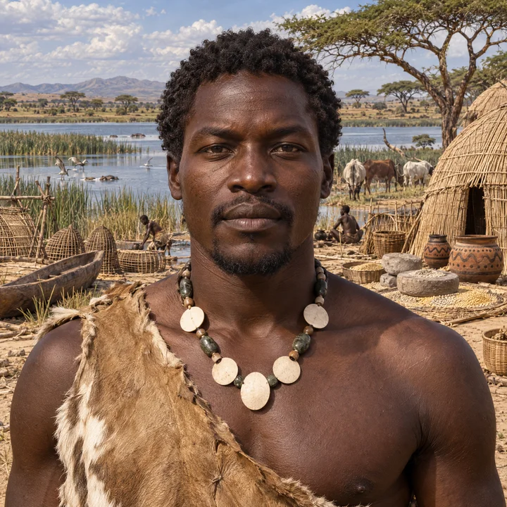 Artistic interpretation of the West African (AI-generated artwork, not documentary evidence)