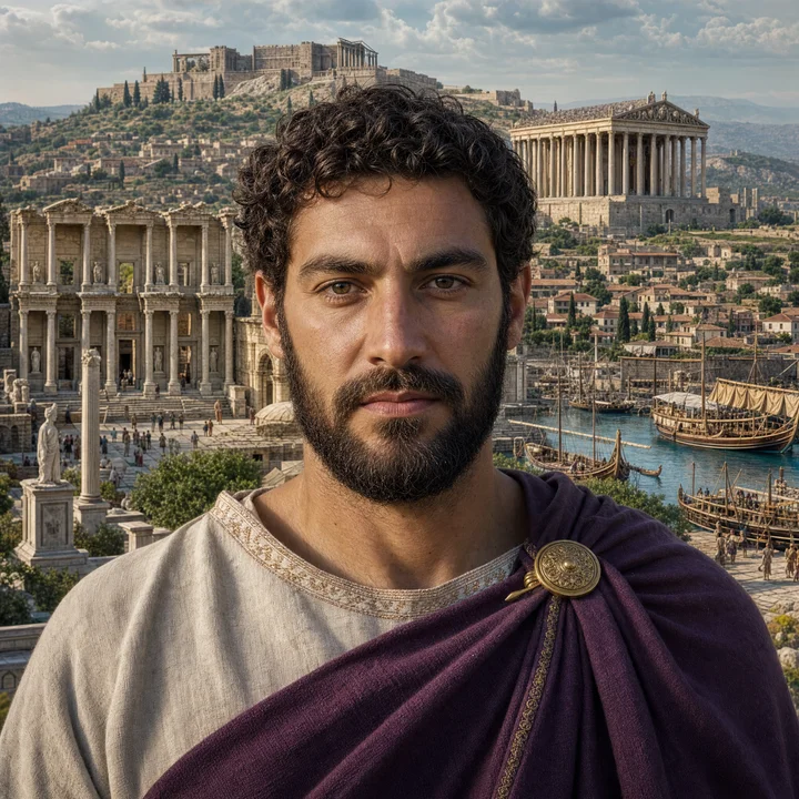 Artistic interpretation of the West Anatolian (AI-generated artwork, not documentary evidence)